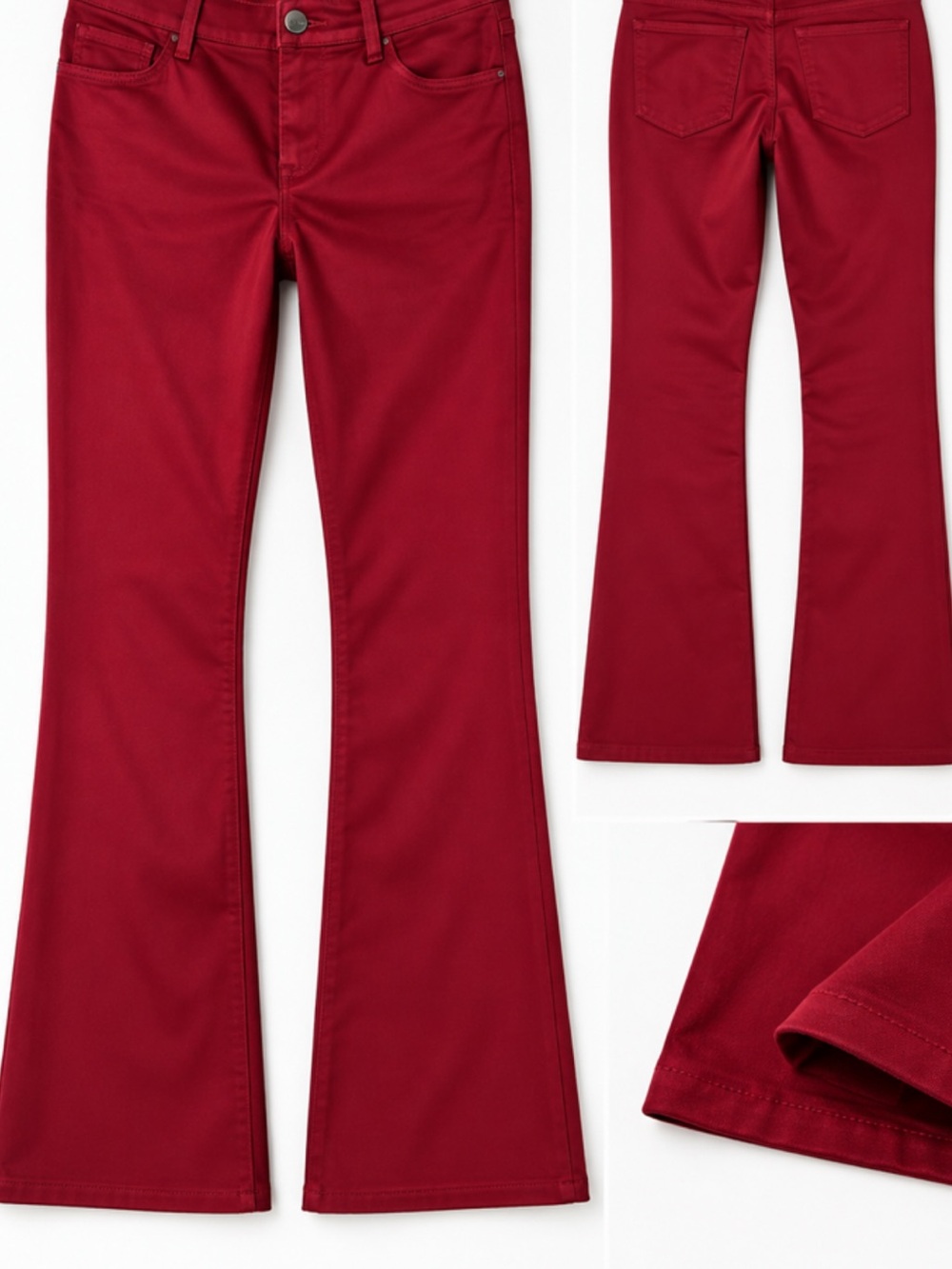 J Brand women’s Bootcut pants- maroon